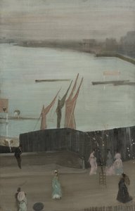 Variations en rose et gris - Chelsea - James Abbott McNeill Whistler